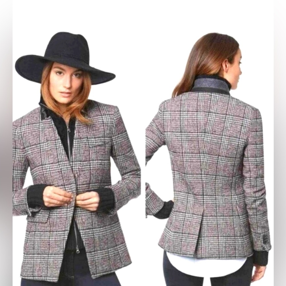 Veronica Beard Wool Tweed Dickey Jacket - 8